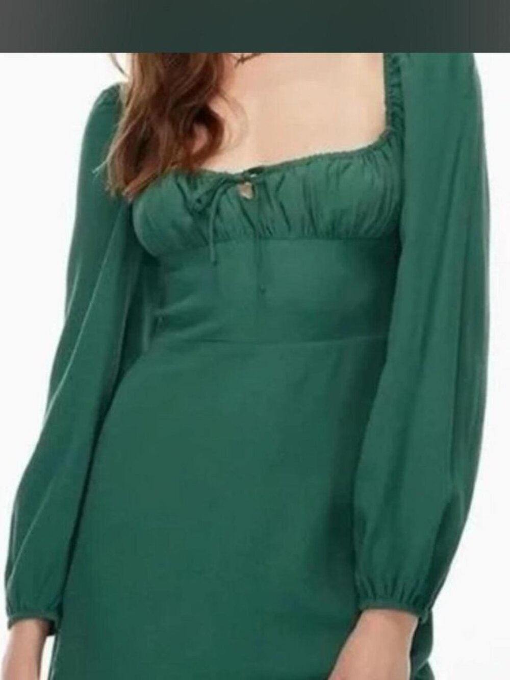 Aritzia Sunday Best Green Mini Dress Size S